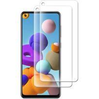 Screen Protector - LittleMonkey - Samsung Galaxy A21S - Tempered Glass 0.26mm - 9H Hardness - Anti-Scratch