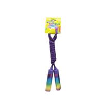 Children's Handle Color Rope Jumping Rope Sports Primary School Students Kindergarten Beginner Stationery Toy Gifts violetinė