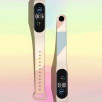 Morandi Strap For Xiaomi Mi Band 6 5 4 3 Silicone Bracelet Wristband Wrist For Amazfit Xiaomi Mi Band 6 5 Colorful Band For MIBAND 3 4 5 6 Wrist Band For Mi band 3 4