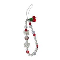 Beaded Camera Wrist Strap Cuteness Pearls Phone Charm Phone Lanyard Suitable for Decorating Digital Cameras and Phones