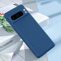 For Google Pixel 8 Pro Case Cover Pixel 7A 7 6 8 Pro 6A Capa New Original Back Liquid Silicone TPU Soft Cover Pixel 8 Pro Fundas For Pixel 7A mėlyna