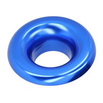 73mm2.9in Car Short Ram Cold Air Intake Turbo Horn Aluminum Velocity Stack AdapterBlue mėlyna
