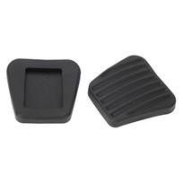 Stabdžio Sankabos Pedalo Padėklų Komplektas Guma 90105172 Pakeitimas Vauxhall Astra Calibra Combo Corsa Tigra black