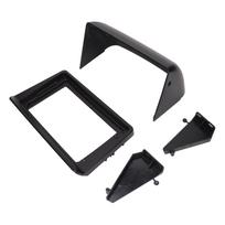 Navigation Panel Frame ABS Dash Kit Interior Trim Accessories Replacement for Mitsubishi Pajero