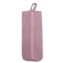 Curling Iron Storage Bag Hot Hair Tools Organizer Bag Hanging Portable Hair Tools Travel Pouch for rožinė