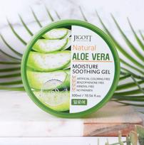 JIGOTT Natural Aloe Vera Moisture Soothing Gel 300ml | Cooling & Hydrating Gel 300ml