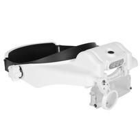 LED šalmas didinamasis stiklas tatuiruotėms grožiui reguliuojama galvos juosta didinamasis stiklas galvos didinamasis stiklas