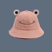 Unisex Cartoon Frog Bucket Hat Panama Fishermen Hat Cute Frog Big Eyes Hat Chapeau Fisherman Sun Hat For Men And Women Adult(56-58cm)