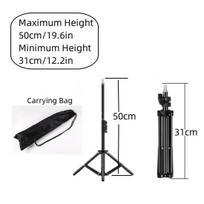 RP01 Heavy Duty Metal Alloy Light Stand 160cm Tripod for Photo Studio Softbox Video Flash Reflector Lighting Background Stand