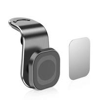360° Rotating Magnetic Car Phone Mount, Universal for iPhone 12/11 Pro, Vent and Dashboard Metal GPS Holder juoda