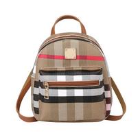 Plaid Backpack Hong Kong Style Student Backpack Small Backpack Trendy Backpack