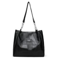 PU Soft Large Capacity Tote Shoulder Bag Vintage Work Commute Bag balta