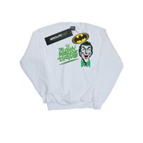 DC Comics Mens Batman Joker The Clown Prince Of Crime Sweatshirt L balta