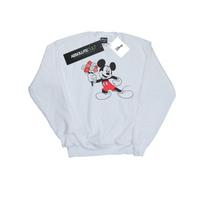 Disney Womens/Ladies Mickey Mouse Flowers Sweatshirt L balta