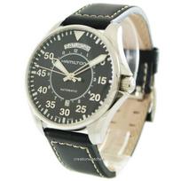 Hamilton Khaki Pilot Automatic H64615735 Vyriškas laikrodis juoda