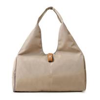 Yoga Travel Bag with Yoga Mat Fixing Strap Water-Resistant Oxford Fabric Multi-Functional chaki
