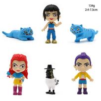 Anime Kpop Demono Medžiotojai Figūrėlė Modelis Žaislas Animacinis Žaidimų Periferija Stalo Dekoracija Kolekcionuojamos Figūrėlės Modelis Žaislas Vaikui Dovana blue