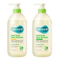 Derma: B - Fresh Scalp Clear Shampoo - 2 Types Floral Green