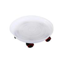 High Capacity Plant Cart Garden Container Tray With Smooth Rolling Wheels Support Large Heavy Decorative Pots