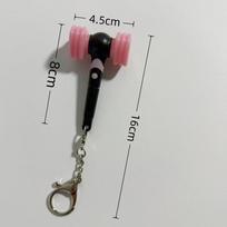 Mini 5Colors Kpop Light Stick Creative Hammer Light Stick Fans Collections Gifts For Kids Adults Children's Birthday Gift Holiday Present Suitable For mini
