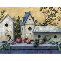 5D pilnas grąžtas apvalus deimantinis tapybos namas deimantų mozaikos rinkiniai rankų darbo hobis cirkonio menas kraštovaizdžio sienos dekoro dovana Full Round 15x20CM