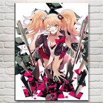 Deimantinis paveikslas Desperate Girl Junko Enoshima Anime „pasidaryk pats“ deimantinis siuvinėjimas kryželiu mozaika Rankų darbo svetainės mergaitės kambario dekoras Full Round 20x30CM beige