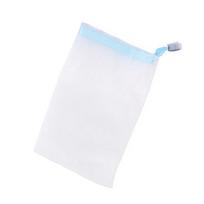 [Ice] Soap Bag Suds Maker Mesh Net Bags Sack Bath Pouches Holder white