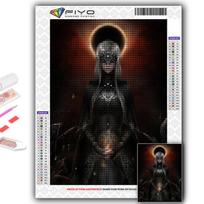Deimantų tapybos žaidimas Dark Souls Diamond Mosaic Craft Deimantų siuvinėjimo tapyba Full Round 20X30CM black