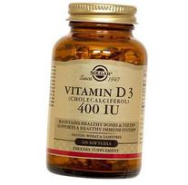 Vitaminas D3, Vitaminas D3 400, Solgar 100 gelio dangteliai (36313161) 100softgels