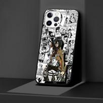Dėklas Apple Iphone 11 13 12 Mini 14 Pro Max Xr 7 8 +Se 2020 Xs 6 6s Plus Silikoninis telefono dangtelis Anime Japanese Attack On Titan iPhone 7 Plus(8Plus)