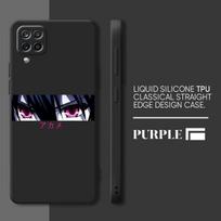Attack On Titan Nana Eyes Anime Phone Case For Samsung Galaxy A02 A03s A01 A71 A11 A21s A70 A31 A50 A51 Square Liquid Cover Samsung A10s(M01s)