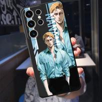 Silikoninis telefono dėklas, skirtas Samsung Galaxy S20 Fe S21 S23 Ultra 5g S10e S8 S7 S10 S9 S22 Plus S22 + mielas Jujutsu Kaisen Capa dangtelis Samsung S23 5G white