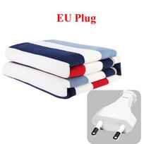 110V-220V elektrinis šildymo antklodė Fizioterapinis šildymo padas skausmui malšinti žiemos šiltas termostatas Apsauginis šildomas pagalvėles 150x180cm gray