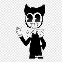 Fictional Character Bendy And The Ink Machine Drawing Iron on Heat Transfer Printing Vinyl Patches Sticker for Clothes DIY Appliques Washable Patches yellow