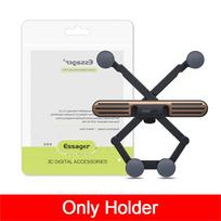 „Essager Gravity“ automobilinio telefono laikiklis „iPhone“ universalus oro ventiliacijos laikiklio laikiklio laikiklis, skirtas mobiliajam telefonui, automobiliniame mini laikiklio stove car holder juoda