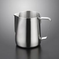 Hi 1 PCS Stainless Steel Kitchen Craft Barista Espresso Coffee Frothing Tea Milk Latte Cup Mugs Jug 350 ml sidabras
