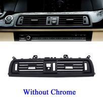 Dash priekinio centro kintamosios srovės ventiliacijos grotelių dangtelio keitimas BMW 5 serijos F10 F11 520i 523i 525i 528i 535i 64229166885 Without Chrome