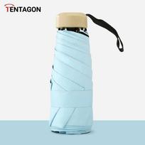 Sixty-folding Portable UV Protection Pocket Umbrella Women's Sunny and Rainy Dual-use Small Umbrellas