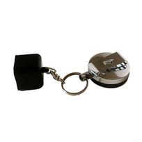 25*25*23mm „Cue“ kreidos laikiklis 32g juoda ištraukiama virvė black