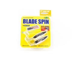 Ecogear Blade Spin Long Leaf For Soft Lure Silver (5286) yellow