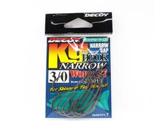 Masalas Kirmėlė 37KG Siauros Kilpos Kablys Dydis 3/0 (3018 m)