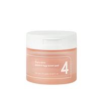 Numbuzin  No.4 Pore Zero Peeled Egg Toner Pad 190ml / 70pads,allows you to purify pores and clear skin of excess sebum all in one go. white