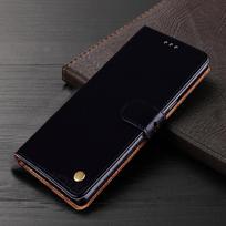 Užsisakykite minkštos odinės piniginės telefono dėklas, skirtas OPPO Realme C35 C31 C21Y C25Y C20 9 9i 8 8i A54 A74 A94 A57 5G 4G Smūgiams atsparus atverčiamas stovo laikiklio dangtelis For OPPO A57 5G 2022 juoda