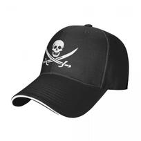 Jolly Roger / Skull and Crossbones Cap Baseball Cap hat luxury brand Unisex's cap Women's