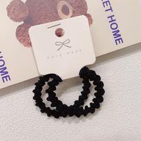 Klasikinės elastinės plaukų gumytės moterims, mergaitėms, juoda guminė juosta, plaukų raištis, galvos juosta, surišėjas kuodui, scrunchie, plaukų aksesuarai gray