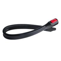 Suitable for Dyson vacuum cleaner accessories V8 V7 V10 V11 long soft flat suction mouth flat suction head lengthening black