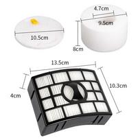 Putplasčio ir veltinio filtrų rinkinys, skirtas Shark NV650 NV651 NV652 NV650W, dalies Nr. XFF650 ir XHF650 dulkių siurblio dalys šviesiai pilka spalva