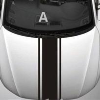 Automobilio gaubto lipdukas Ant gaubto asmenybės girliandos lipdukas modifikuotas automobilio juostos tatuiruotės lipdukas A juoda