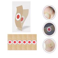 6 vnt pėdų priežiūros lipdukų pleistras beige