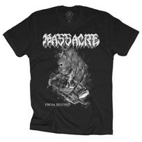 Masacre De Negro N Blanco From Beyond Unisex marškinėliai S gray
